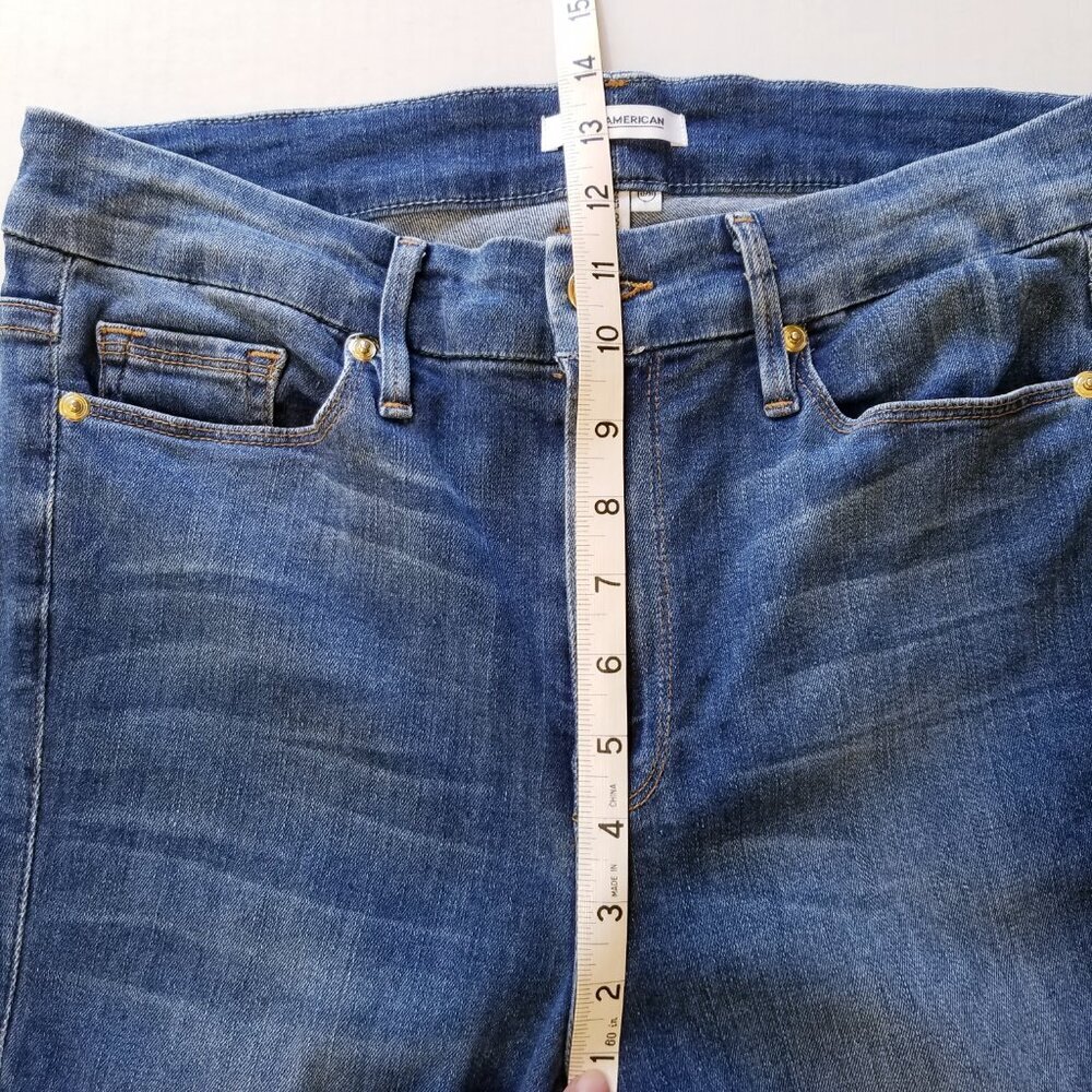 Good American | Stretch High Rise Jean, size 12 - Picture 6 of 13